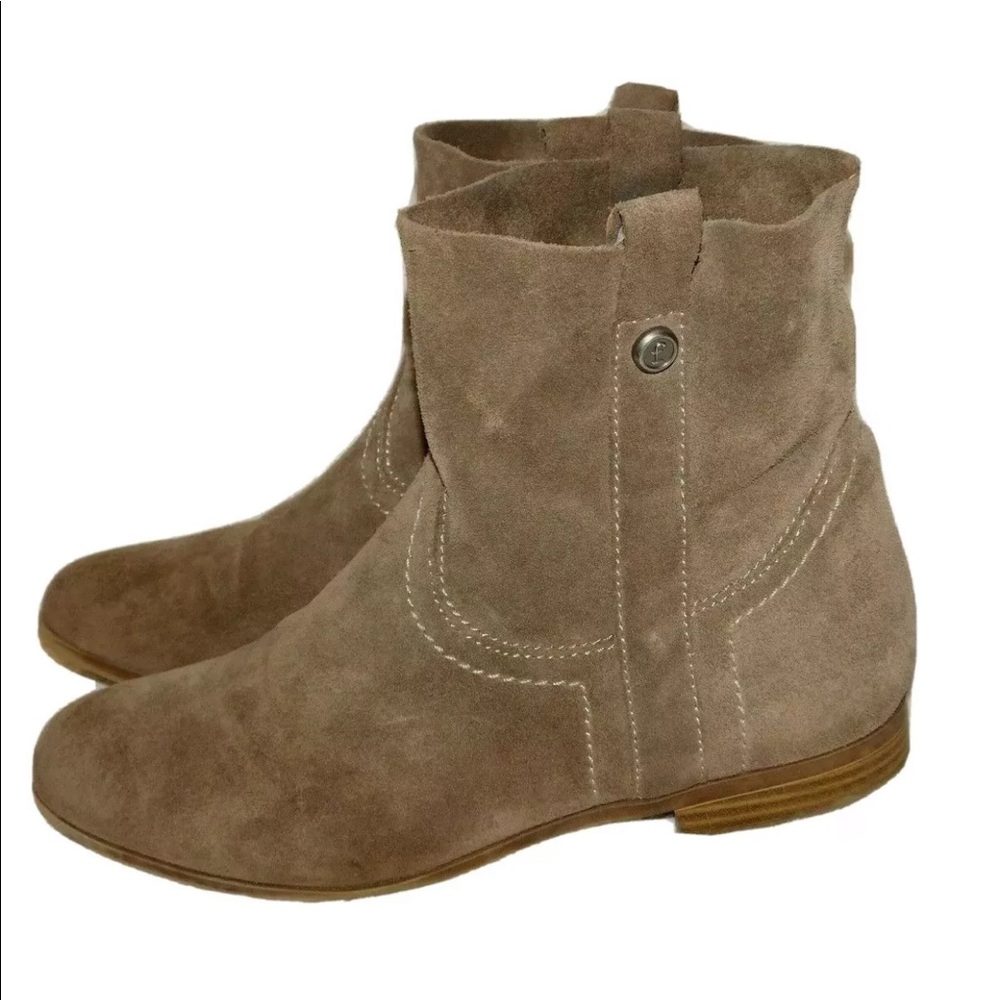 Frye & Co Sarah Shortie Suede Ankle Boot Size 8.5